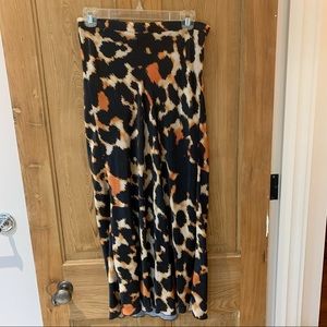 Free people Cheetah Silk skirt
